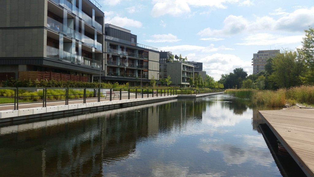 Speicherbecken nach Revitalisierung undWasserbehandlung mit EcoGerm